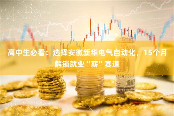 高中生必看：选择安徽新华电气自动化，15个月解锁就业“薪”赛道